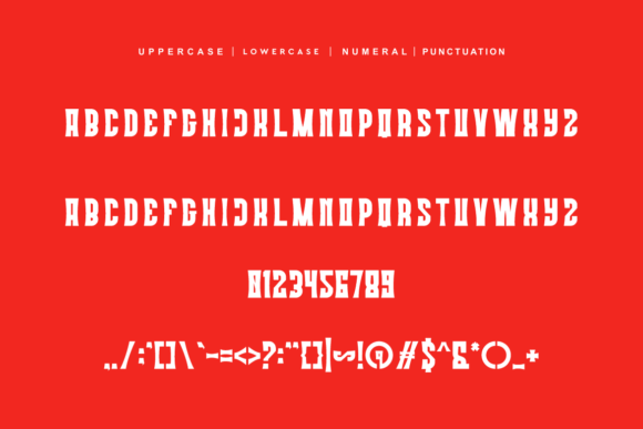 Rook Lanakox Font PNG with transparent background - Preview 3