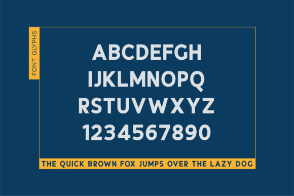 Rotioner Font PNG with transparent background - Preview 3