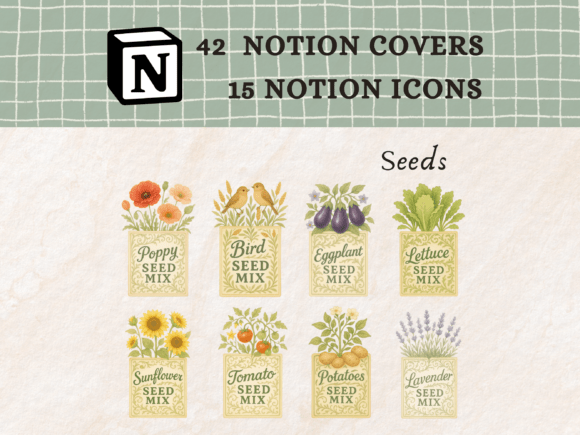 Seeds Notion Icons