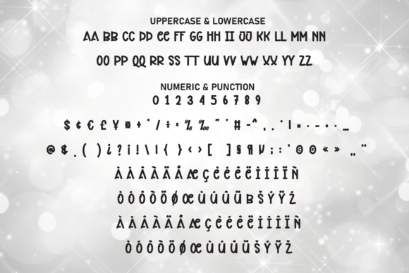 Shine Creative Font PNG with transparent background - Preview 6