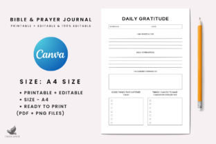 2025 - Bible & Prayer Journal Graphic by Three Dove · Creative Fabrica