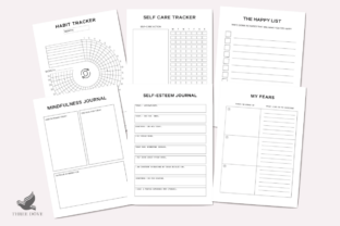 2025 - Self Confidence Planner Graphic by Three Dove · Creative Fabrica