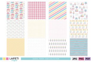 Baking Digital Paper Pack Graphic by lapeticrafter · Creative Fabrica