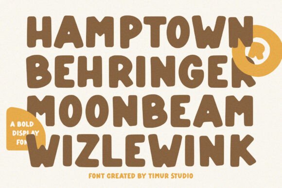 Bear Nose Font - Preview 1