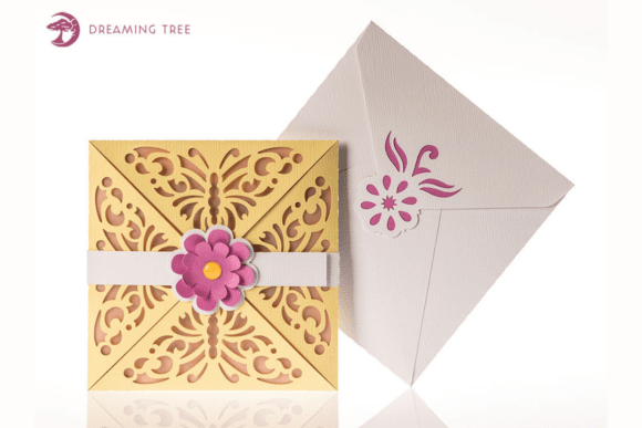 Butterfly Greeting Card SVG