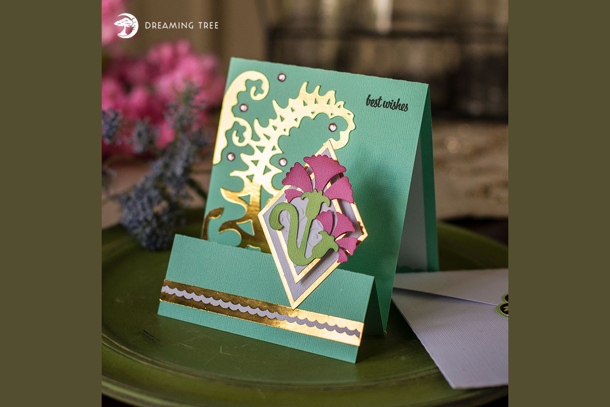 Carnation Card SVG