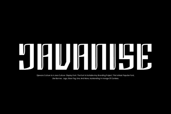 Djewara Culture Font PNG with transparent background - Preview 2