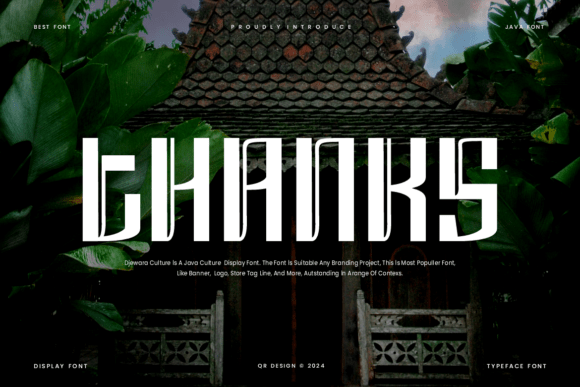 Djewara Culture Font PNG with transparent background - Preview 5