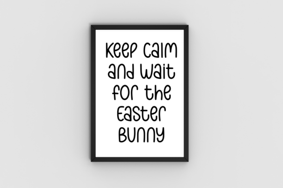 Easter Bunny Font - Preview 4