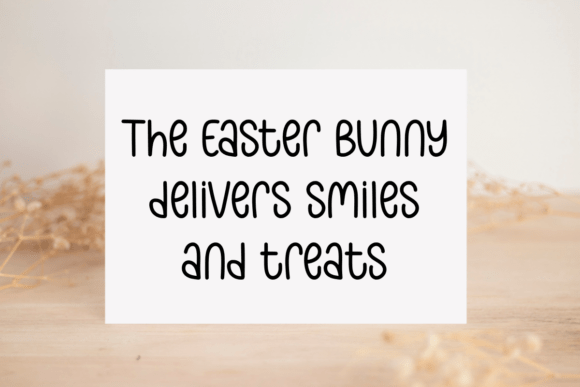 Easter Bunny Font - Preview 5