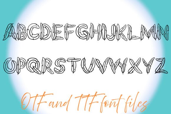 Feather Bird Font - Preview 2