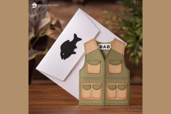 Fishing Vest Gift Card Holder