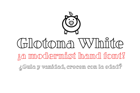 Glotona Font - Preview 1