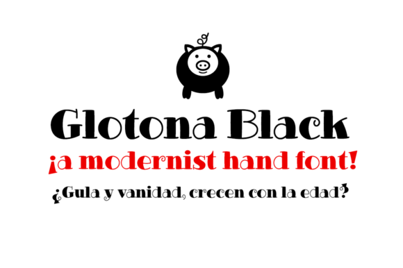 Glotona Font - Preview 2