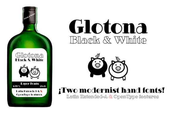 Glotona Font - Preview 3