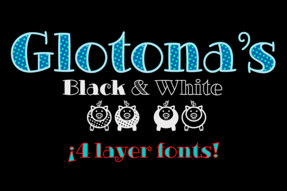 Glotona Font - Preview 4