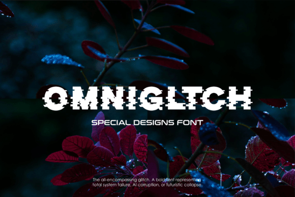Gltch Font - Preview 1