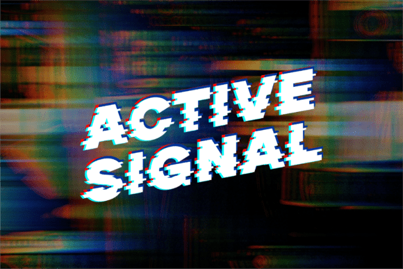 Gltch Font - Preview 4