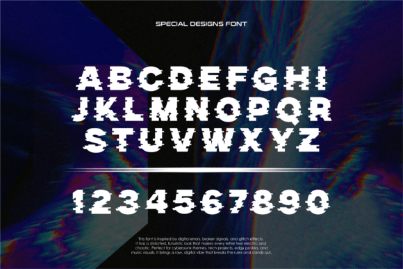 Gltch Font - Preview 5