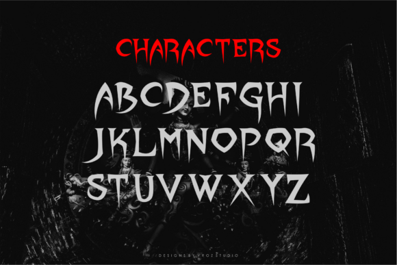Karteji Font PNG with transparent background - Preview 1