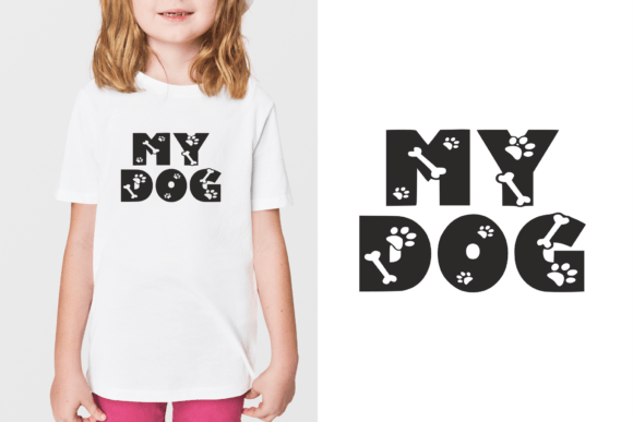 Keep a Dog Font PNG with transparent background - Preview 3