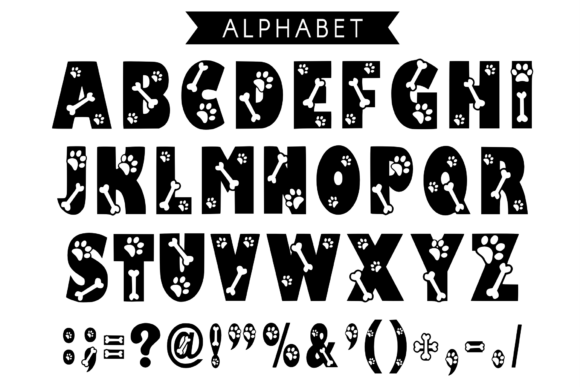 Keep a Dog Font PNG with transparent background - Preview 4