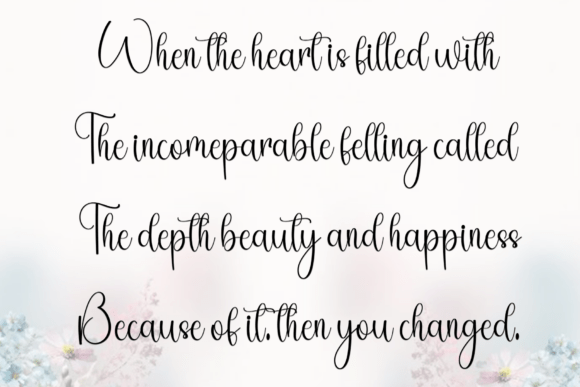 Magnolia Samantha Font PNG with transparent background - Preview 6