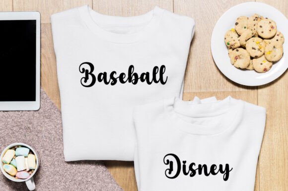 Michaella Font PNG with transparent background - Preview 3
