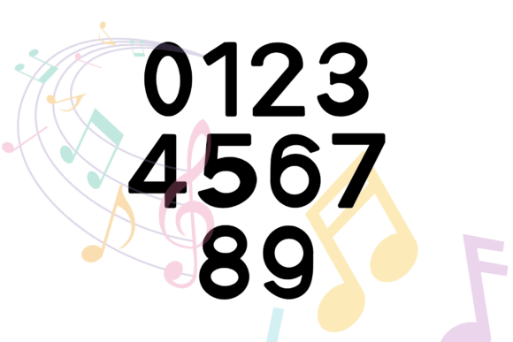 Music World Font PNG with transparent background - Preview 3