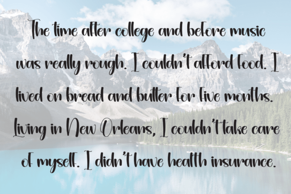 Perfect Girlfriend Font PNG with transparent background - Preview 5