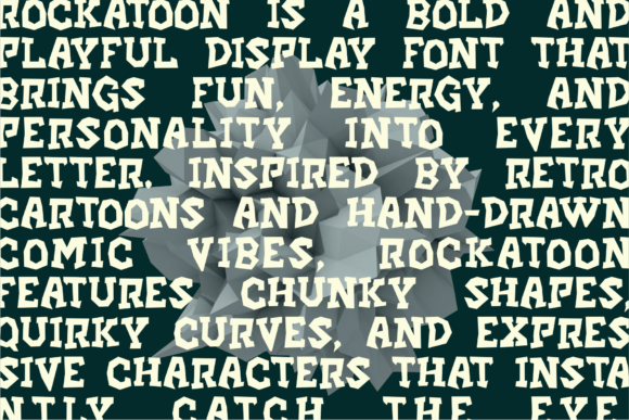 Rockatoon Font PNG with transparent background - Preview 2