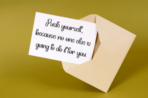 Rosemade Font PNG with transparent background - Preview 2