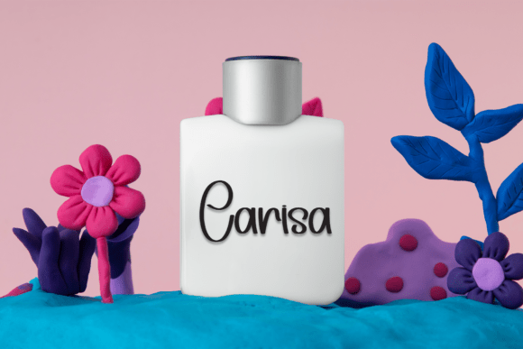 Rosemade Font PNG with transparent background - Preview 4