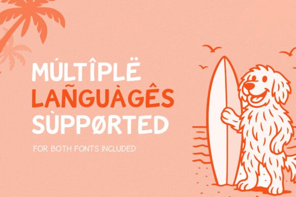 Saltwater Shorelines Duo Font PNG with transparent background - Preview 5