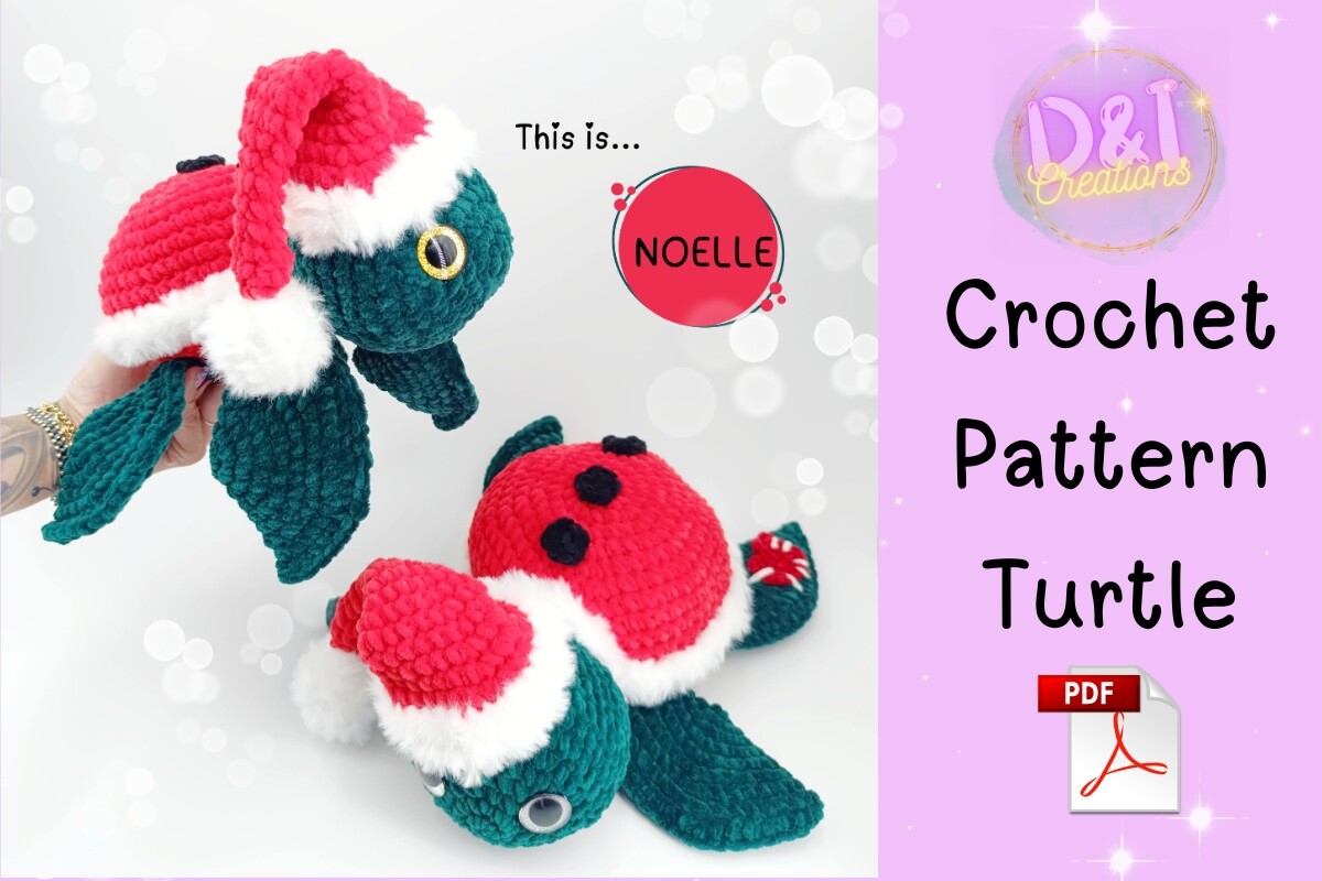 Turtle Christmas Crochet Pattern Pdf