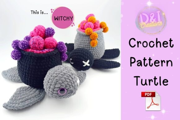 Turtle Halloween Crochet Pattern Pdf