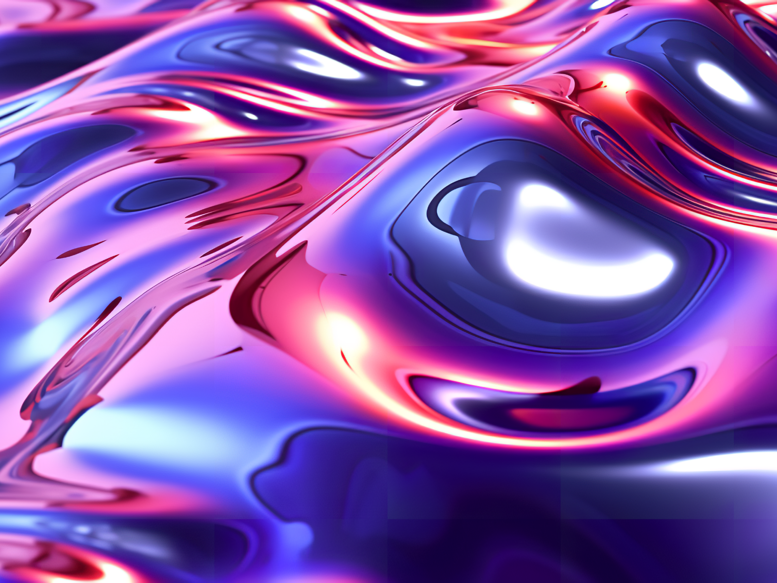 3D Liquid Gradient Chrome Background Graphic by DesignScape Arts ...