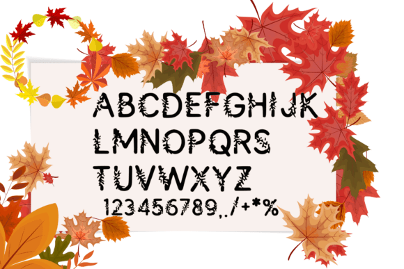 Autumn Font - Preview 2