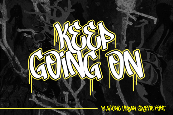 Blazone Font - Preview 3