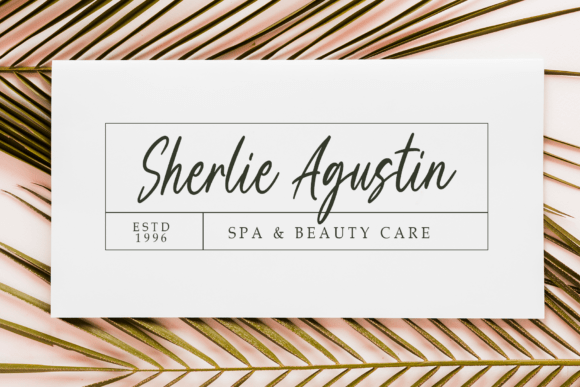 Hello Serattine Font - Preview 4