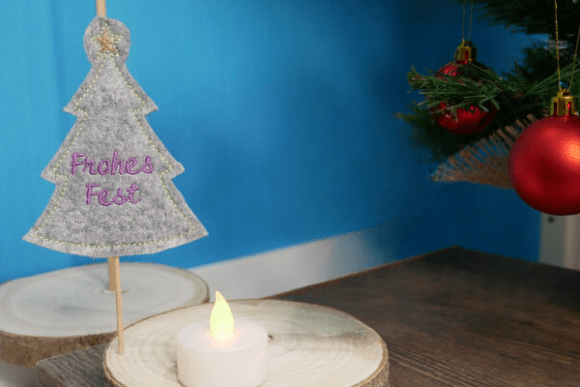 ITH Stick Decoration – Christmas Tree