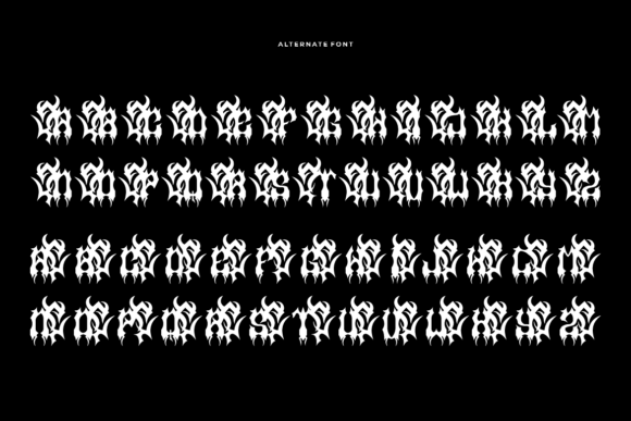 Jasel Ghoshic Font PNG with transparent background - Preview 6