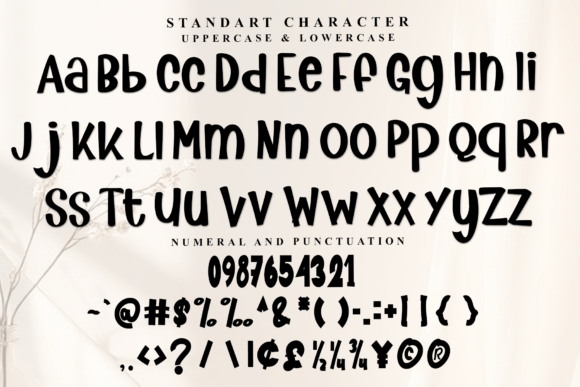 Milk Shack Font PNG with transparent background - Preview 4
