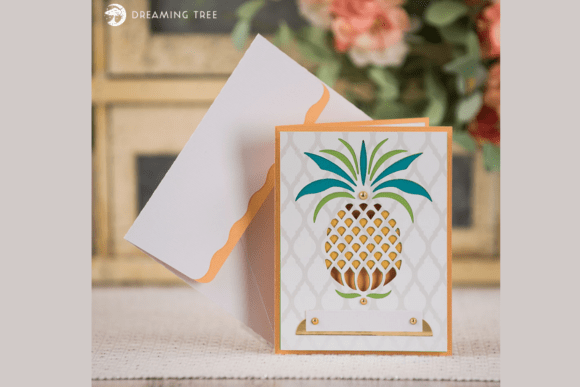 Pineapple Card SVG