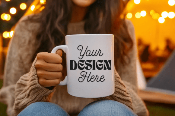 11oz Mugs Mockup 4 Graphics