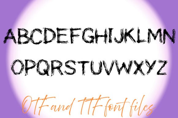 Anxious Font - Preview 1