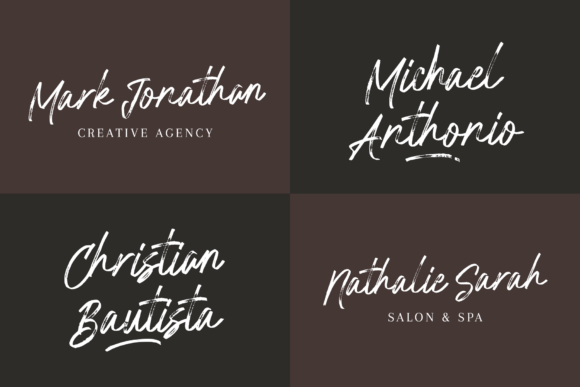 Austerally Font - Preview 1