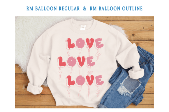 Balloon Font - Preview 1