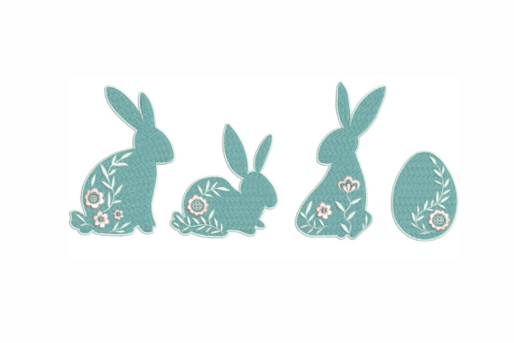Bunny Machine Embroidery