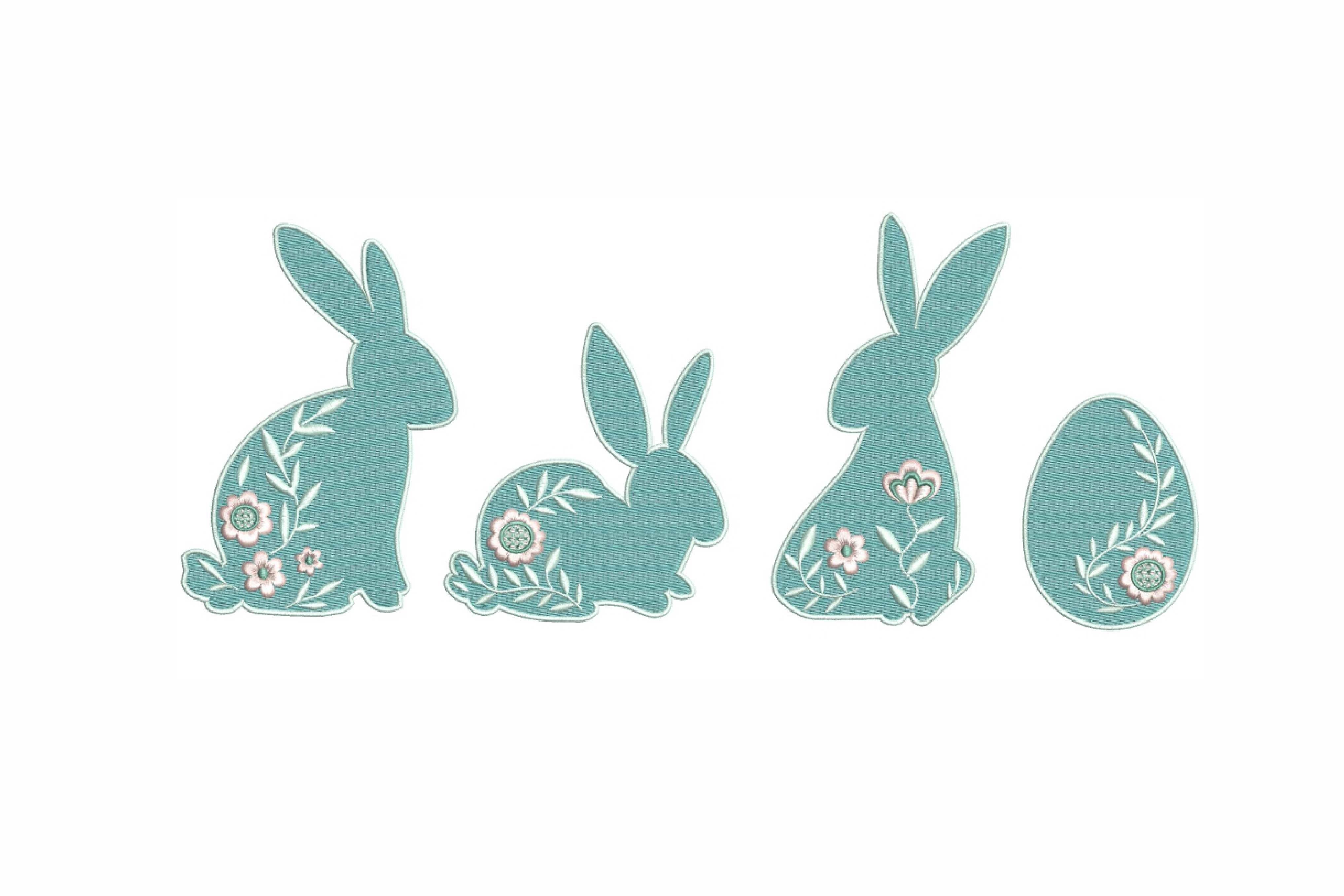 Bunny Machine Embroidery